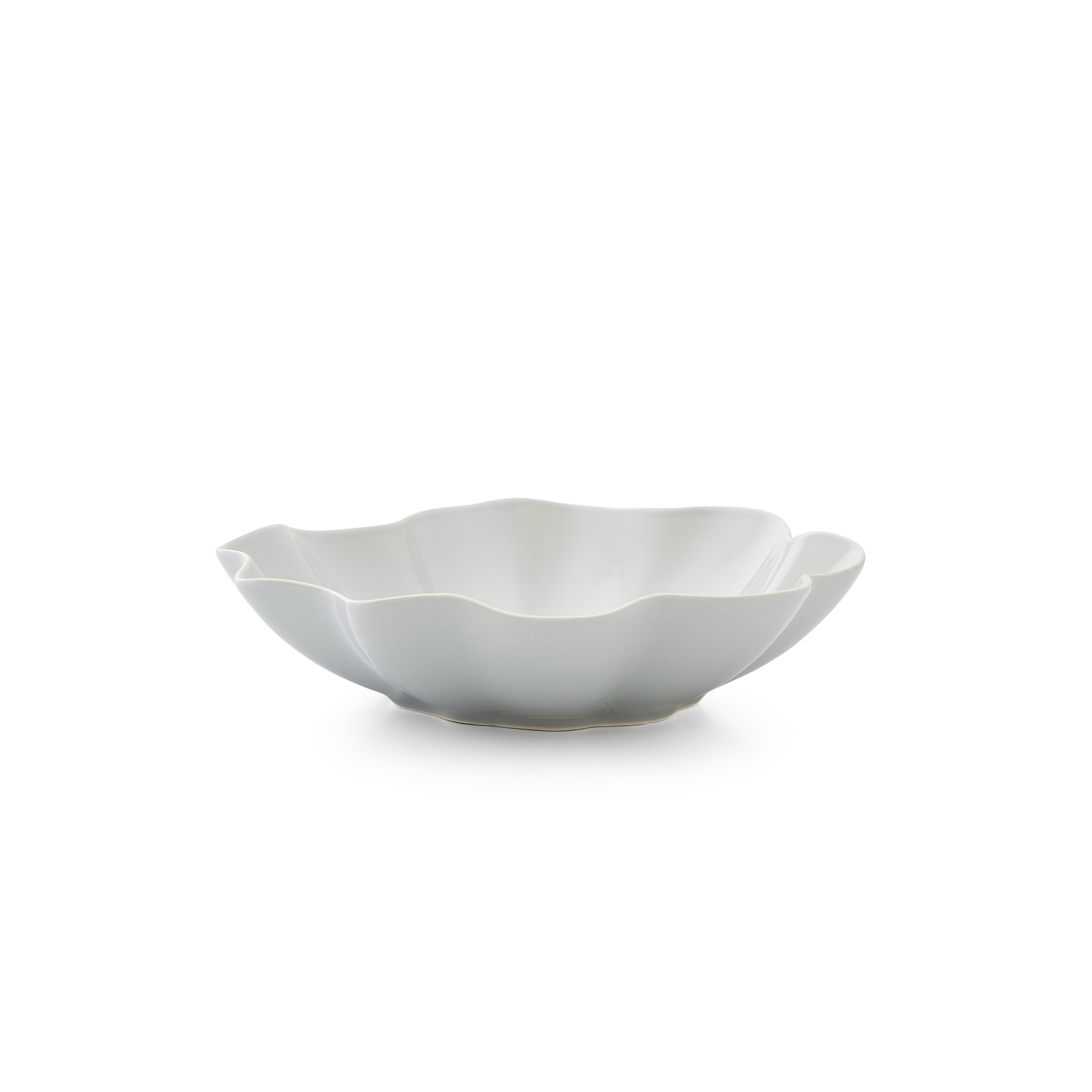 Sophie Conran Floret 9 Inch Pasta Bowl, Dove Grey image number null